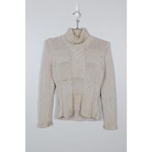00's Orly Jaquard Knit Turtle Neck